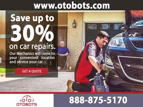 Otobots Mobile Mechanics - Dallas header image