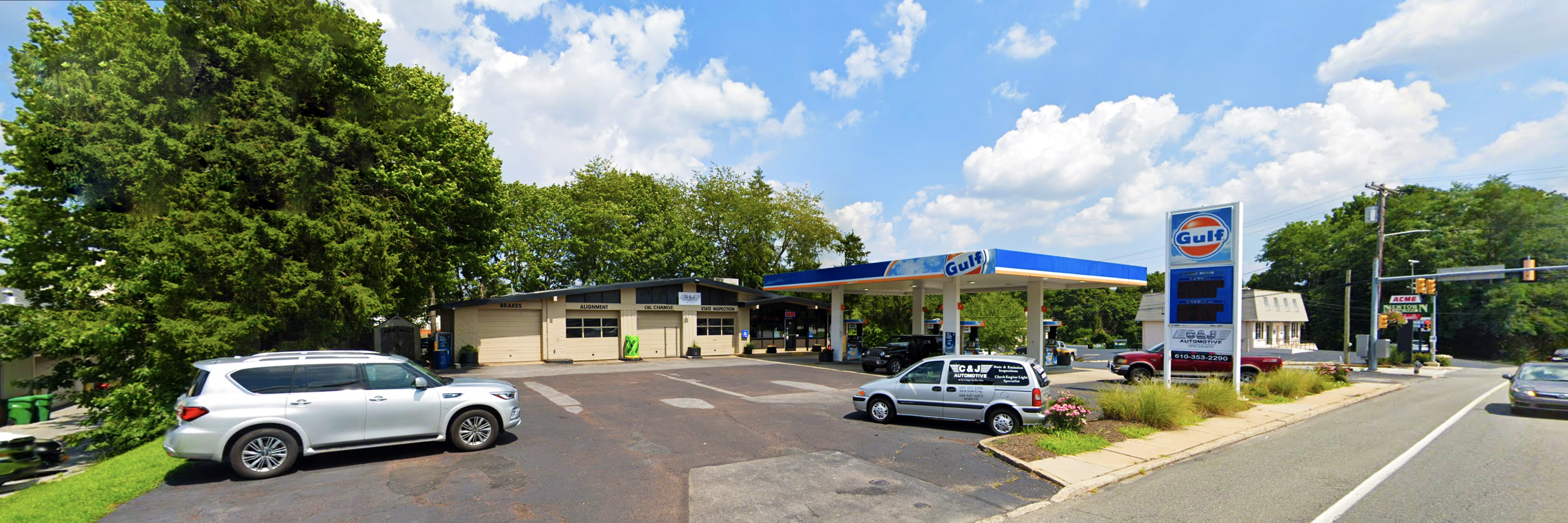 C&J Automotive & Tire of Newtown Square header image