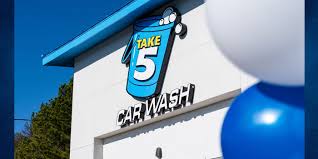 Take 5 Car Wash header image