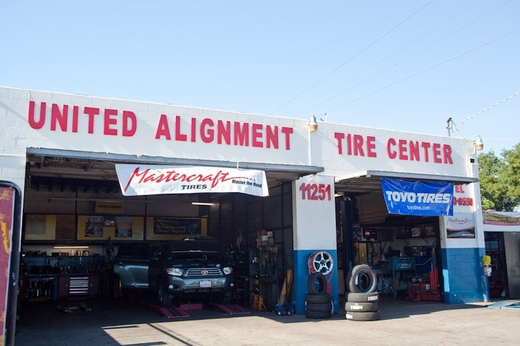 United Alignment Tire Center header image