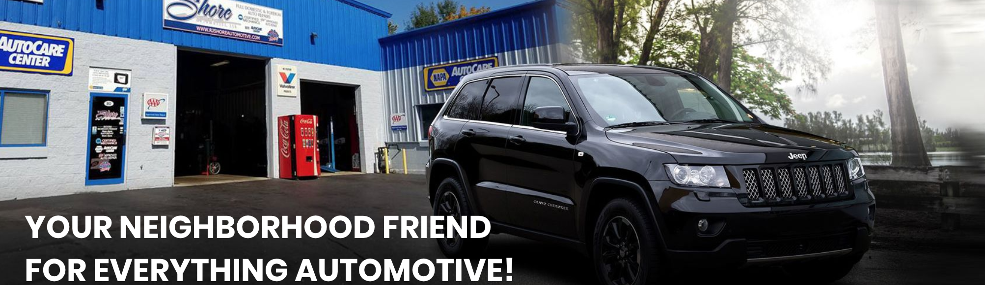 R J Shore Automotive header image