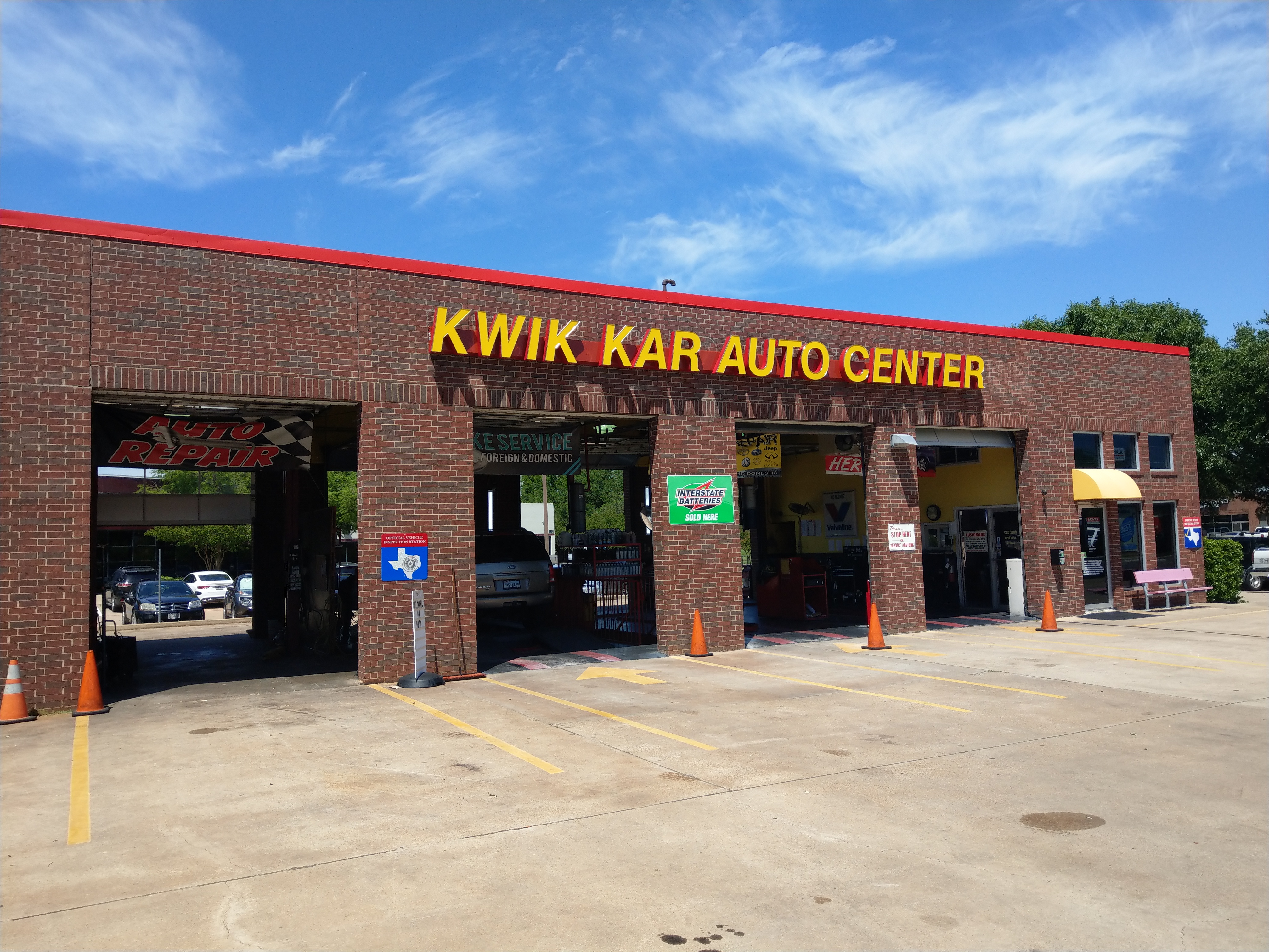 Kwik Kar on University header image